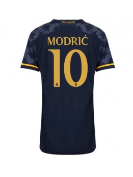 Real Madrid Luka Modric #10 Auswärtstrikot für Frauen 2023-24 Kurzarm